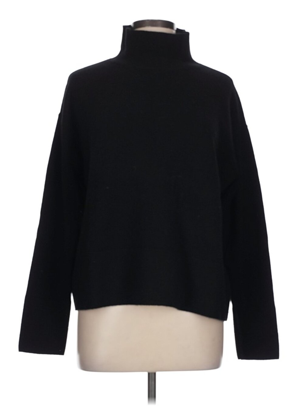 Everlane Black Cashmere Turtleneck L
